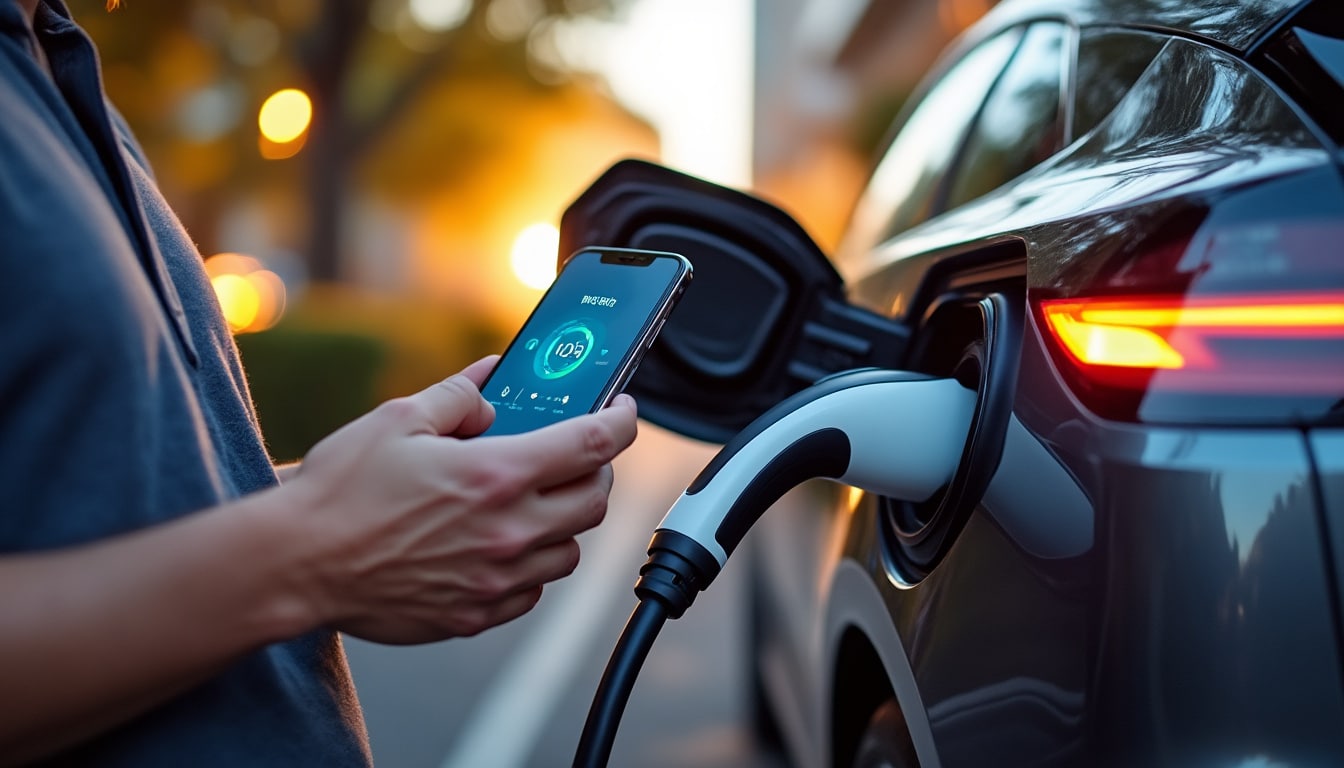 Illustration: Comprendre le fonctionnement et les caractéristiques des bornes rapides pour véhicules électriques