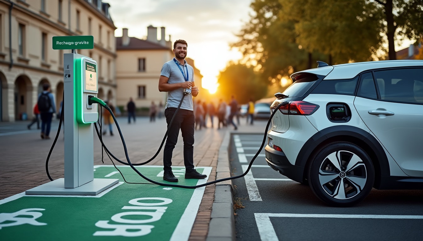 Illustration: Les bornes de recharge gratuites disponibles à Dijon : où les trouver et comment y accéder ?