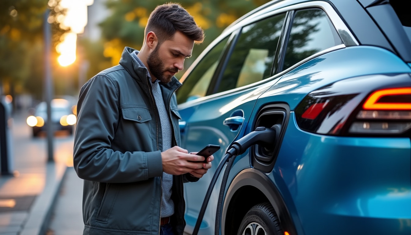 Illustration: Comprendre la recharge de véhicule électrique sans badge : définitions et contexte