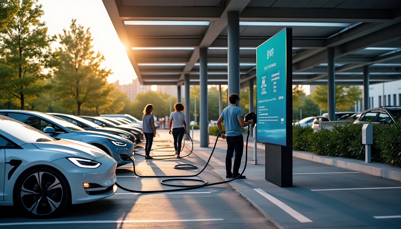 Illustration: Comprendre le fonctionnement et la durée de la recharge pour véhicule électrique
