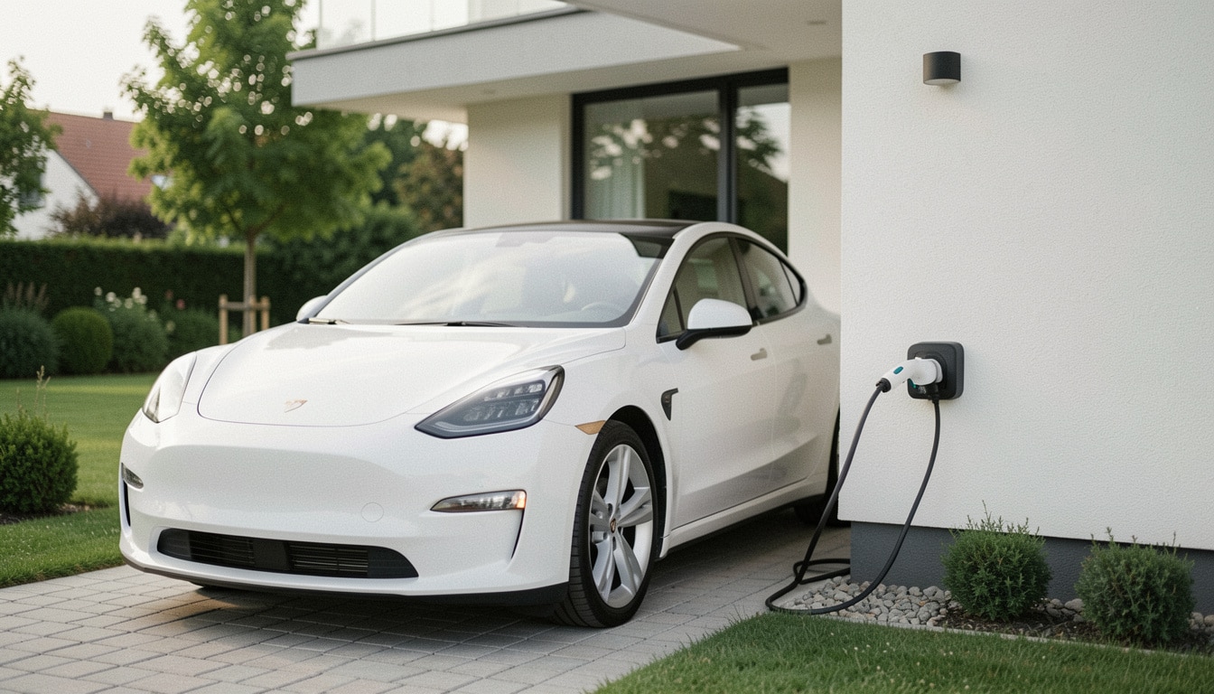 Recharger sa voiture sur une prise domestique