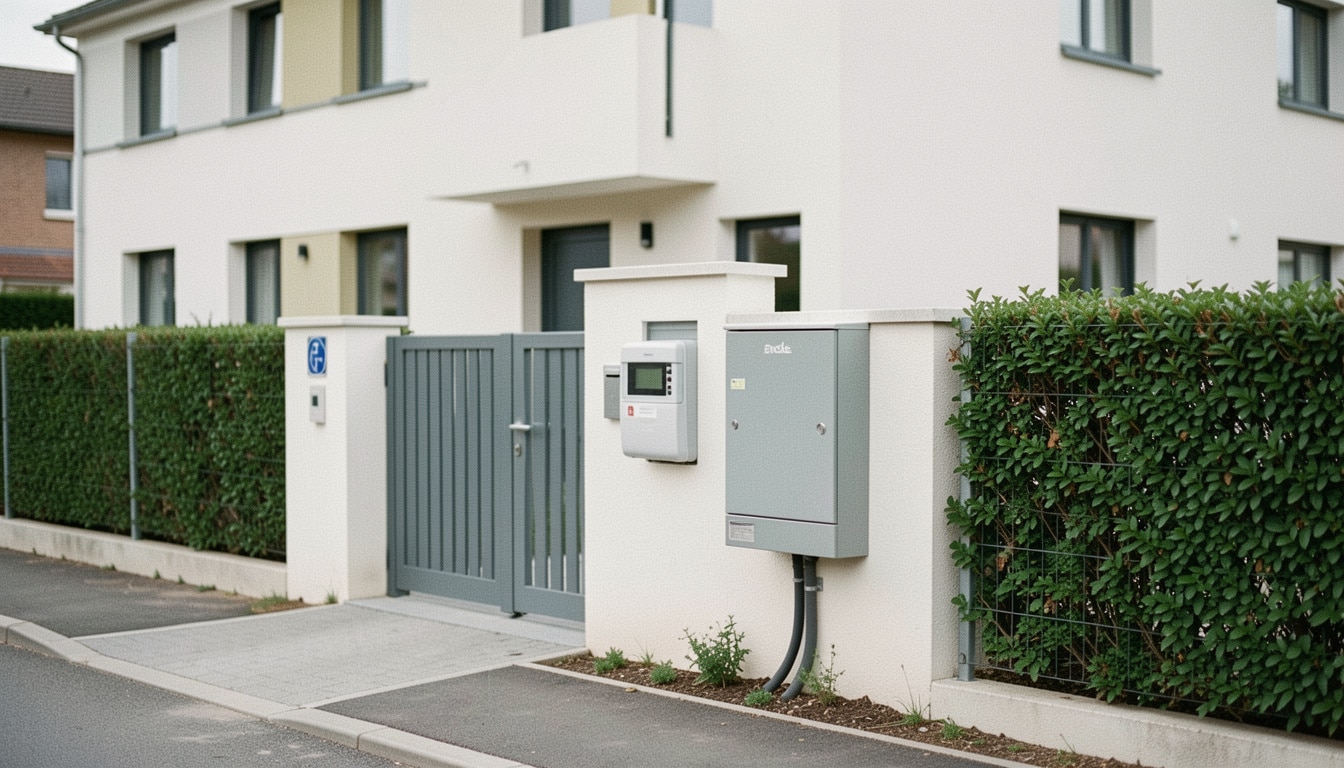 Coffret Enedis pour maison individuelle : emplacement