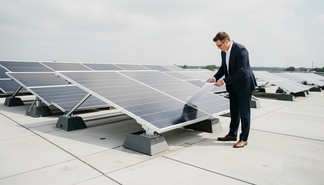 Lestage des panneaux solaires : calcul, vent et supports