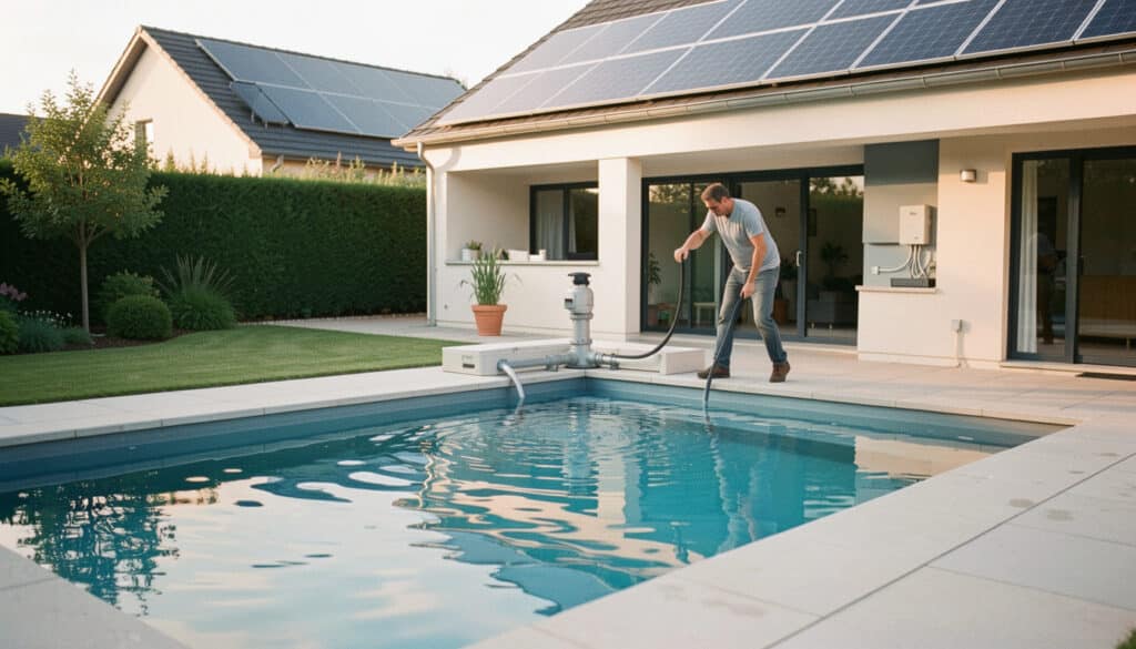 Alimenter sa pompe de piscine avec des panneaux solaires