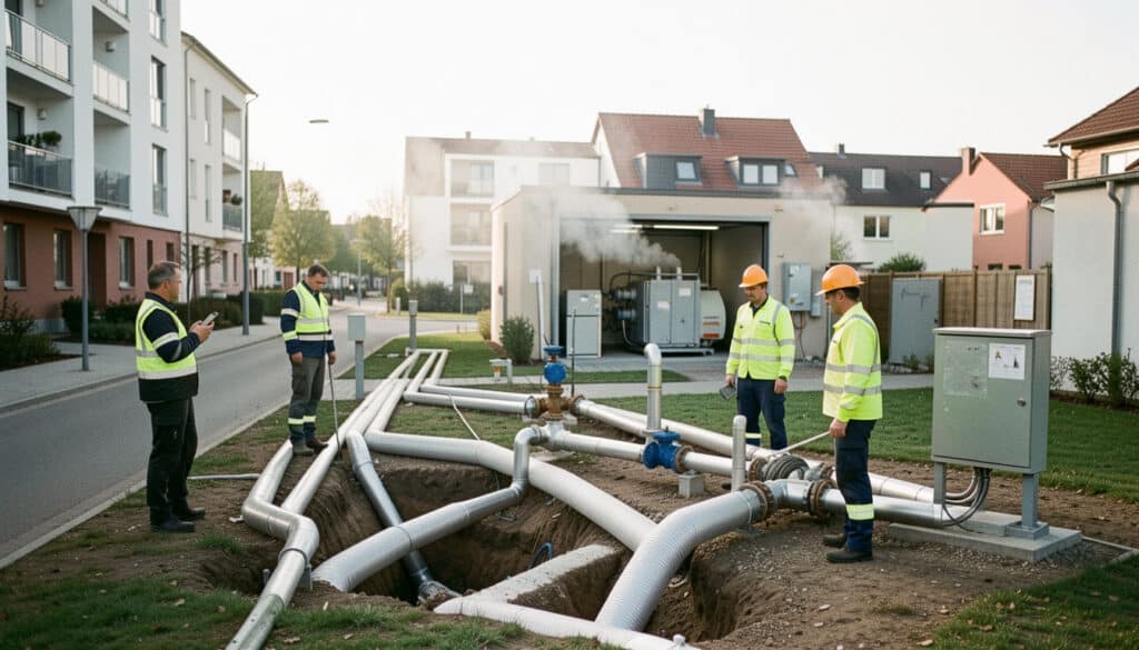 Réseau de chaleur urbain : fonctionnement et raccordement