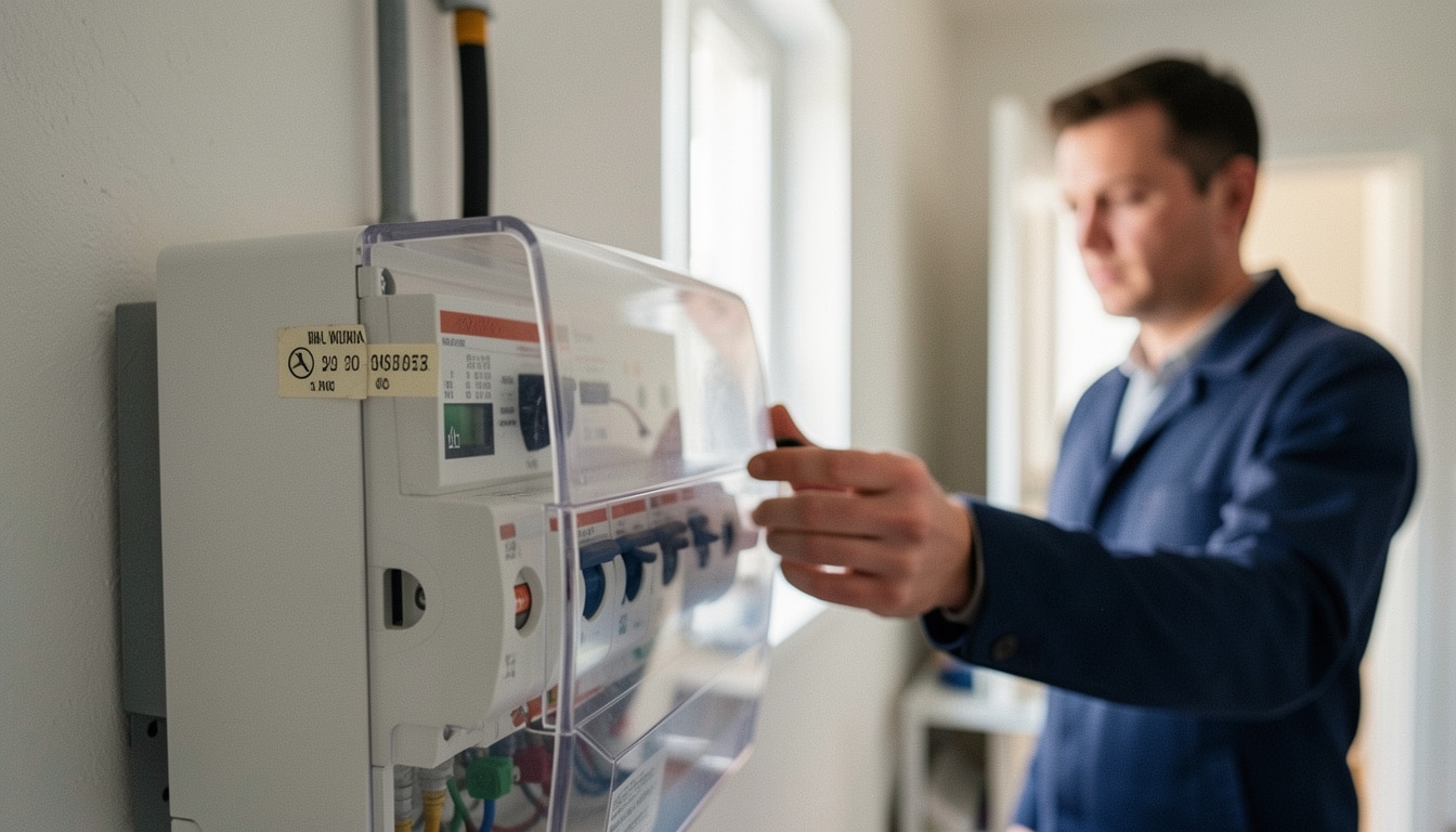 Scellé de compteur électrique : rôle, risques et recours